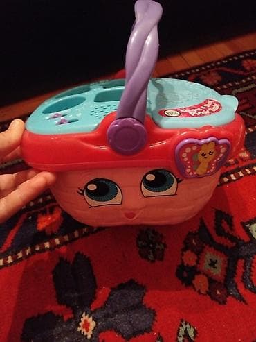 hello kitty oyuncaq: LeapFrog Shapes & Sharing Picnic Basket – interaktiv öyrədici oyun — 1