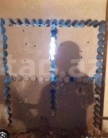 Beton və kərpic divarlarda açılış kəsimi xidməti - Diamant ucluqlarla — 1