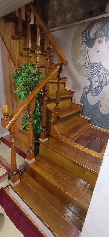 basenili ev: 2 mərtəbəli fərdi yaşayış evi - Tikinti: Kəsmə daş divarlar, dalbat — 2
