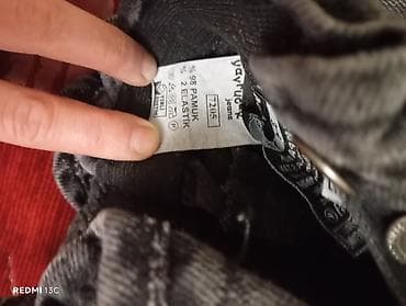 parça şalvar: Uşaq cins şalvarı – Yavrucak Jeans - Rəng: tünd boz/“washed” effektli — 6