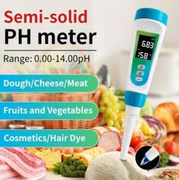 pendir dograyan: Multifunksional PH metr. Model: PH-012 - Geniş tətbiq sahəsi: xəmir — 2