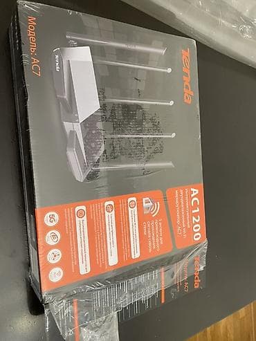 mifi router: Tenda AC7 AC1200 ikizolaqlı Wi‑Fi marşrutizatoru - İkizolaqlı: 2.4 — 4
