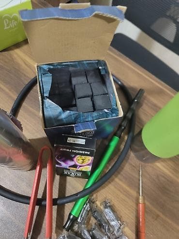 bas: Daşınan mini nərgilə seti - Kompakt, silindrik gövdə: yaşıl rəngli — 3