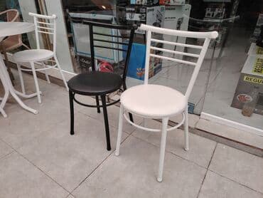 toxunma saplar satisi: Yeni, Yumru masa, 3 stul, Açılmayan, Stullar ilə, Dəri, Azərbaycan — 3