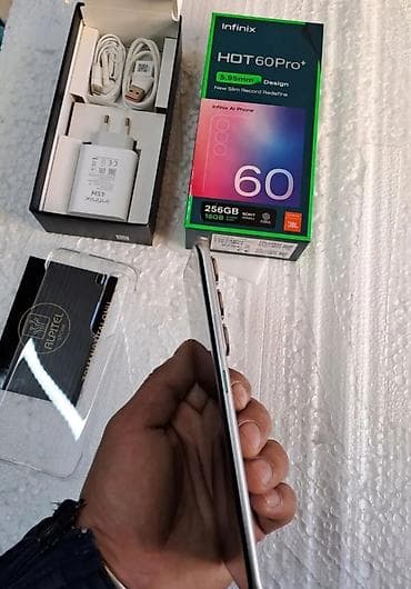 modem tp link: Infinix Hot 60 Pro+, 256 GB, rəng - Gümüşü, Sensor — 2