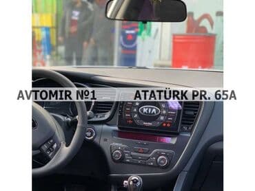 android avtomobil monitorları: Kia Optima 2014 android monitor DVD-monitor ve android monitor hər — 1