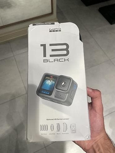 Elektronika: GoPro HERO 13 Black – Accessory Bundle Paket məzmunu: - GoPro HERO 13 — 1