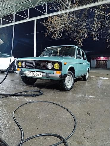 VAZ 2106 sedan – açıq mavi rəngdə, 4 qapı, arxaötürücülü.4 teze