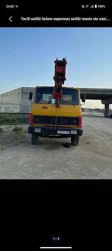 Avtokran – yükqaldıran maşın - Şassi: MAZ tipli yük maşını üzərində - — 3