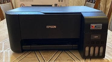 printer satilir: Epson EcoTank L3201 rəngli printer / skaner / kopiya cihazı satılır — 2