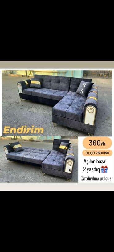 divan modelleri 2021: Künc divan, Yeni, Açılan, Bazalı, Parça, Şəhərdaxili pulsuz çatdırılma — 13