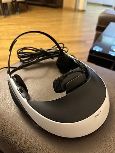 DVD плееры: Sony şəxsi 3D video eynəyi və prosessor modulu (Head Mounted Display) — 1