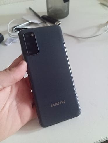 Samsung Galaxy S20, 128 ГБ, цвет - Серый, Отпечаток пальца