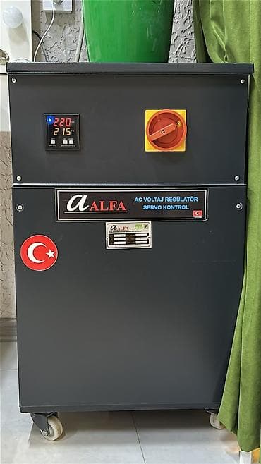 Ev və bağ: ALFA AC gərginlik tənzimləyicisi – Servo Kontrol Texniki — 2