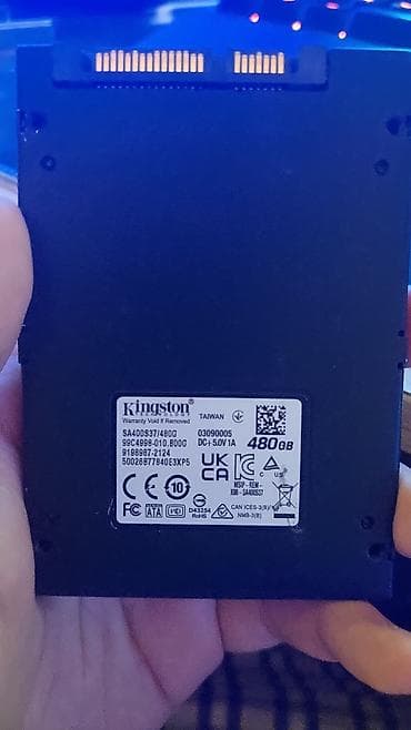 Daxili SSD disk Kingston, 480 GB, 2.5", İşlənmiş — 2