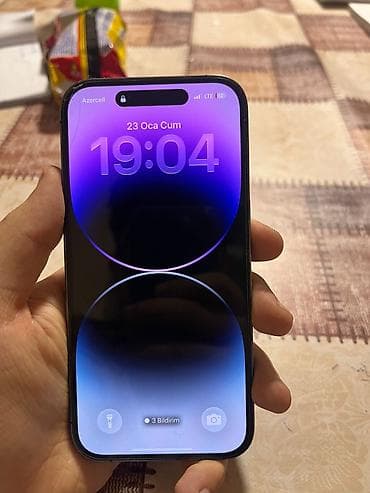 iphone 6 s kabro: IPhone 14 Pro, 128 GB, Deep Purple, Simsiz şarj, Face ID — 2