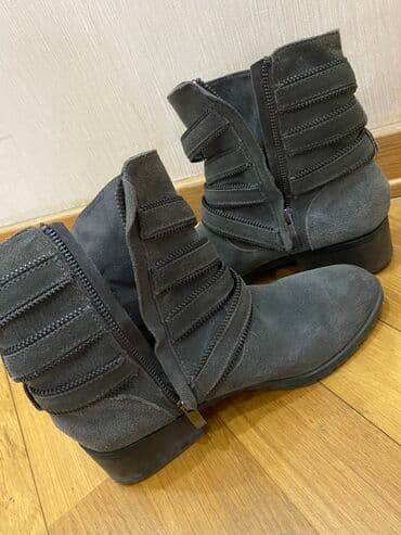 Ölçü: 37, rəng - Boz, İşlənmiş