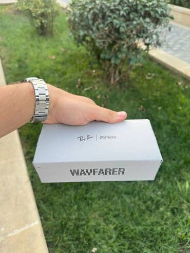 телефона fly fs524: Ray-Ban Meta Wayfarer Amerikadan gətirilib Qutusu açılmayıb istifadə — 3
