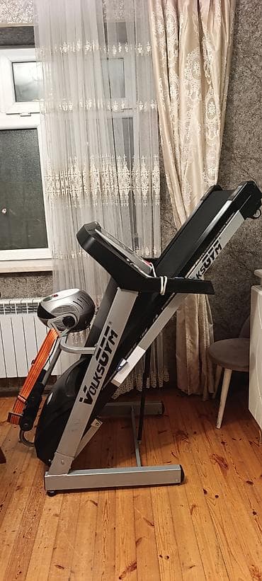 Velosiped ehtiyyat hissələri: VolksGym qaçış trenajoru - Geniş və rahat qaçış səthi, sürüşməyən — 5