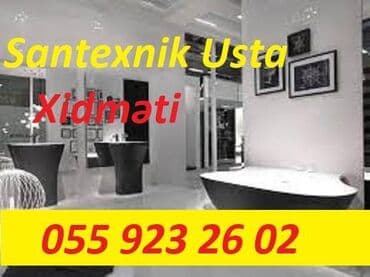медсестра с выездом на дом: Santexnik Usta Xidməti ! -Santexnik -Smesitel, krant ve s — 1