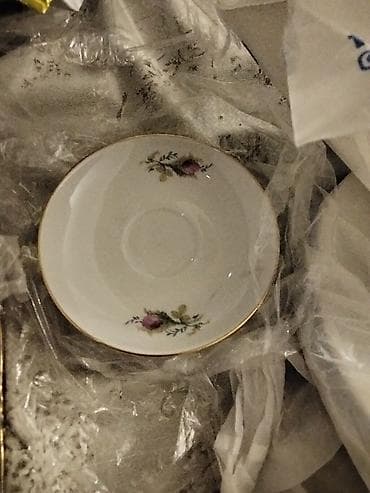 sufre bezekleri: Boşqablar, rəng - Ağ, Farfor, Almaniya — 1