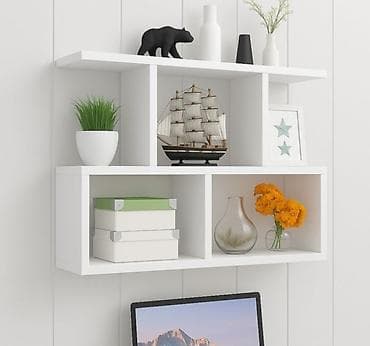 taxt bazali: Dekorativ rəf, Düz — 5