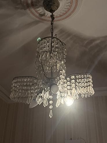 Çılçıraq, 3 lampa, Metal
