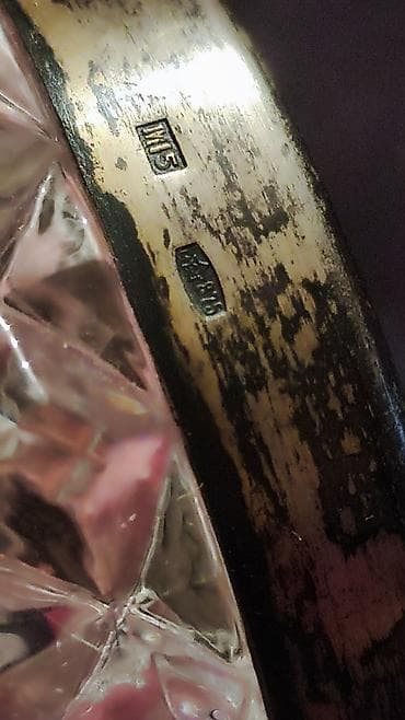 baliq qab: Qənd qabı, 1960 il, Gümüş, SSRİ — 3