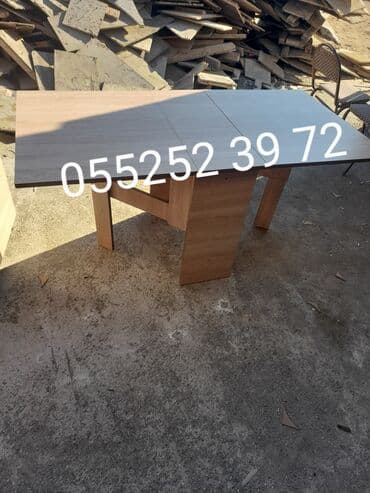 komputer alışı: Kompüter masası, Yeni, Açılan, Laminat, Kvadrat masa — 8