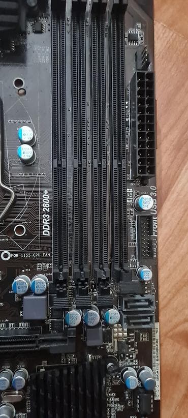 ddr 4 ram: Ana Platası ASRock Z77PRO3, İşlənmiş — 3