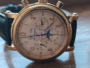 sensor saatlar: Patek Philippe Geneve qolu saatı – klassik dizaynlı, çoxfunksiyalı — 3