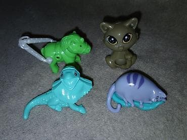Oyuncaq fiqurlar: KINDER Uşaq oyuncaqları dəsti – 4 ədəd kiçik plastik fiqur 5 MAN. - — 1