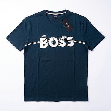 HUGO BOSS kişi T‑şərfi - Model: qısaqollu, klassik kruq yaxalı - at lalafo.az HUGO BOSS kişi T‑şərfi - Model: qısaqollu, klassik kruq yaxalı -