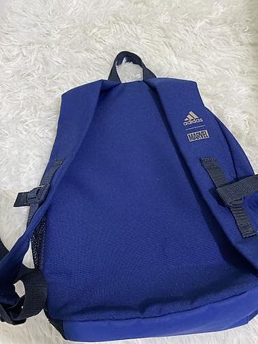 Uşaq üçün mavi rəngli bel çantası - Brend: adidas (etiketdə — 3