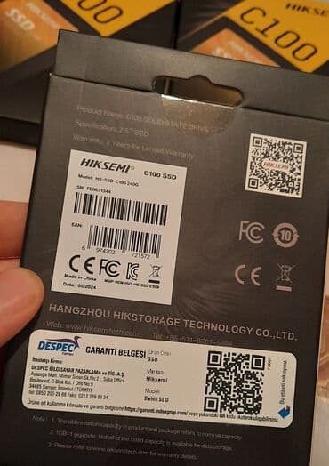 tankda bir tv almaq: SSD disk 240 GB, Yeni — 2