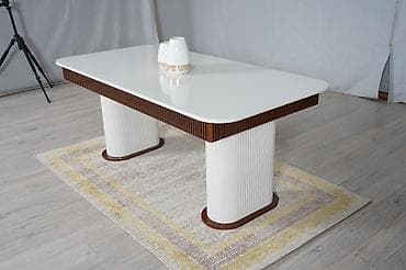 yumru stol: Гостиный стол, Нераскладной, Прямоугольный стол — 3