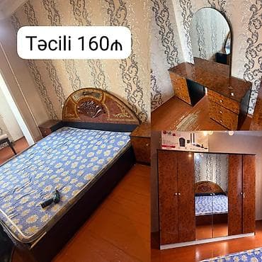 stol 2ci əl: Təcili çıxmalıdır. Yataq dəsti 160₼.Matras var. Ünvan — 1