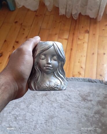 alçivan fiqurları: Fiqur, Gips, rəng - Ağ — 6