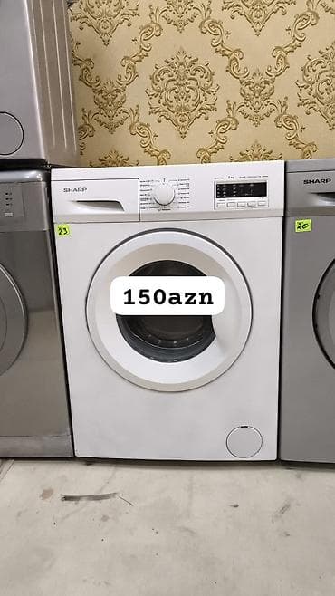panel cit: SHARP önyükləməli paltaryuyan maşın - Tutum: 7 kq - İdarəetmə — 1
