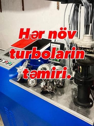 tikinti ve temir: Xidmət: Hər növ turboların təmiri Təsvir: - Bütün markalar və — 1