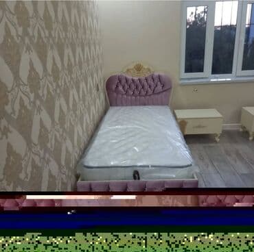 Çarpayılar: Yeni, Təknəfərlik çarpayı, Bazalı, Matras ilə, Azərbaycan — 3