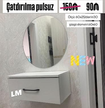 Güzgü Divar üçün, Dairə, Makiyaj üçün