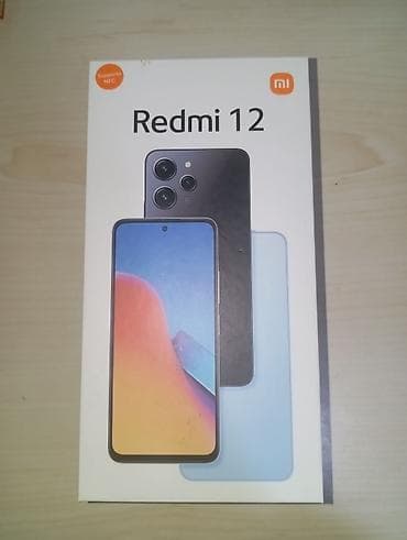 redmi note 8 32: Redmi 12, 128 GB, rəng - Qara, Kredit — 5