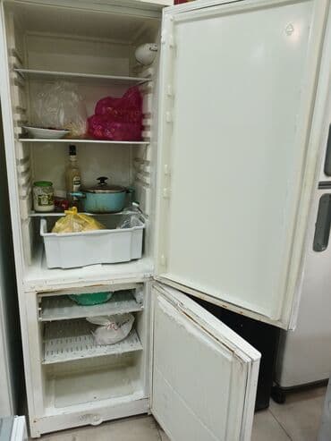 uğur soyuducuları: İşlənmiş 2 qapılı Indesit Soyuducu Satılır, rəng - Ağ, Təkərli — 3