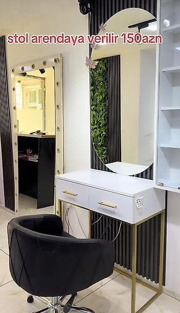 rozetka: Gözəllik salonunda iş üçün hazır “stylist” masası və iş yeri kirayə — 4