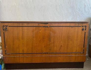 komod: Taxta sandıq/çemodanlıq - Material: möhkəm massiv ağac, təbii ağac — 2