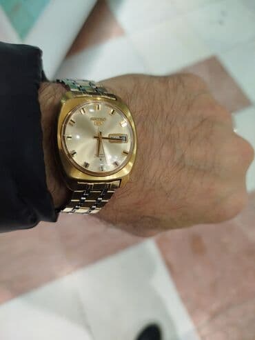 şahmat saatı: İşlənmiş, Qol saatı, rəng - Qızılı — 7