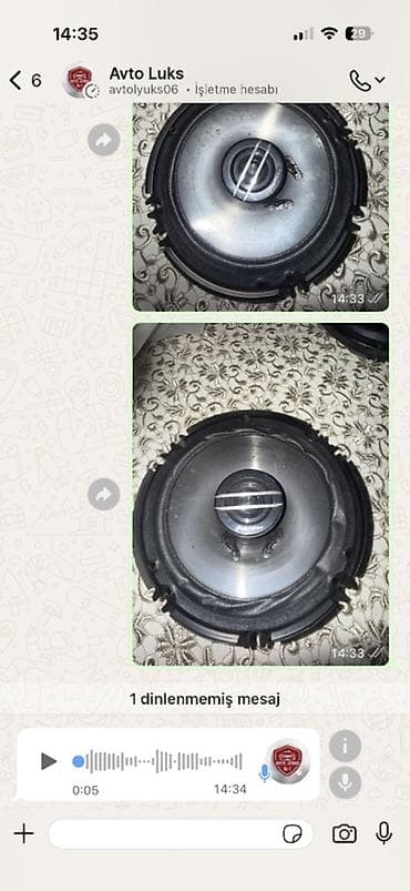 7150 pioneer: Pioneer TS-G1620F-2 avtomobil akustikası (2-yollu koaksial dinamiklər) — 4