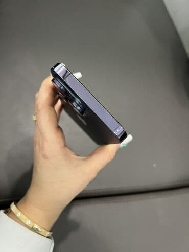 Kompüter, noutbuk və planşetlər: IPhone 14 Pro Max, 256 GB, Deep Purple, Face ID — 6