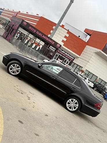 daewoo lanos 2011: Mercedes-Benz E-klass sedan - Kuzov: qara rəng, 4 qapı, xrom — 1
